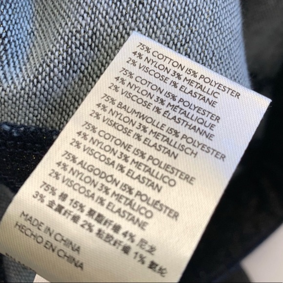 NWOT Anthro Pilcro shimmer high rise jeans - Picture 8 of 9